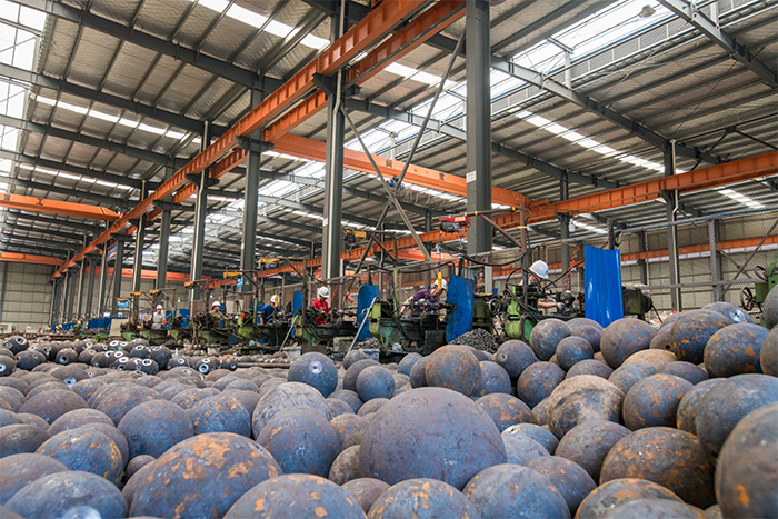 文山网架配件车间